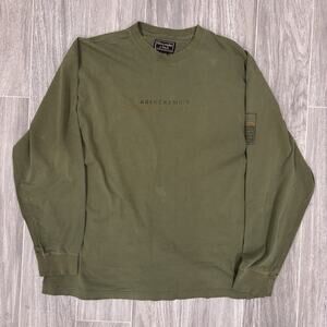 Vintage Abercrombie And Fitch T-Shirt Men’s XL Green Faded Avalanche Rescue 90s